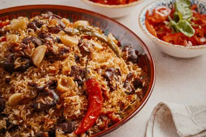 Dish, high key light. Food photography in Dubai by Artur Begel
