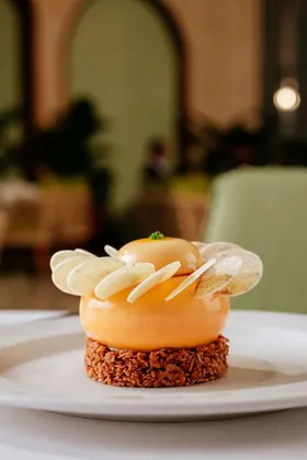 Dish at Novikov, natural light. Food photography in Dubai by Artur Begel