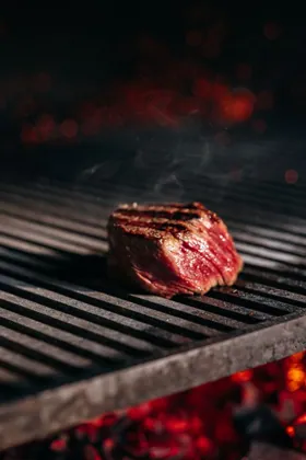 Dish at Novikov, low key light. Food photography in Dubai by Artur Begel
