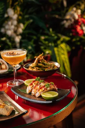 Dish at Shanghai Me, low key light. Food photography in Dubai by Artur Begel