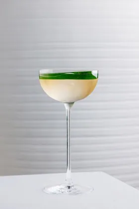 Drink at GAIA, high key light. Food photography in Dubai by Artur Begel