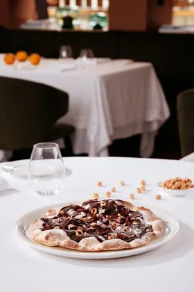 Dish at La Famiglia restaurant, natural light. Food photography in Dubai by Artur Begel