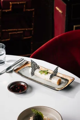 Dish at Shanghai Me, editorial light. Food photography in Dubai by Artur Begel