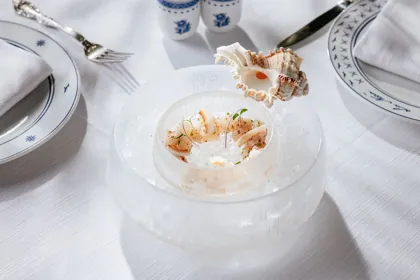 Dish at La Nina, high key light. Food photography in Dubai by Artur Begel