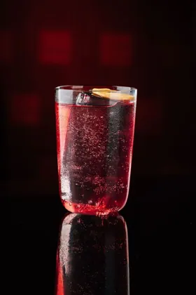 Drink at Shanghai Me, low key light. Food photography in Dubai by Artur Begel