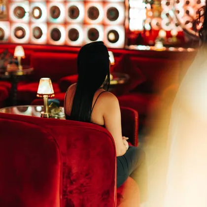 Interior of GAIA, editorial light. Food photography in Dubai by Artur Begel