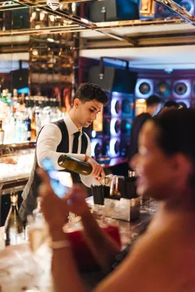 Drink at GAIA, editorial light. Food photography in Dubai by Artur Begel