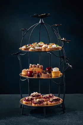 Dish at Ciel Hotel, low key light. Food photography in Dubai by Artur Begel