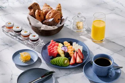 Dish at Conrad Riyadh, editorial light. Food photography in Dubai by Artur Begel