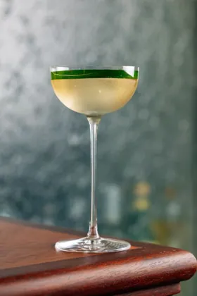 Drink at GAIA, editorial light. Food photography in Dubai by Artur Begel