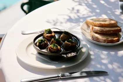 Dish at Novikov, natural light. Food photography in Dubai by Artur Begel