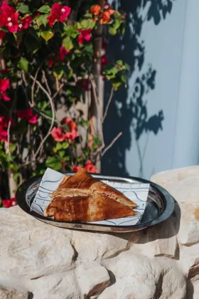 Dish at Sirene by Gaia, natural light. Food photography in Dubai by Artur Begel