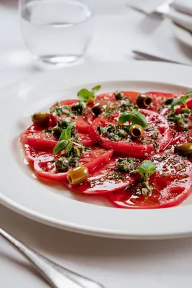 Dish at Novikov, high key light. Food photography in Dubai by Artur Begel