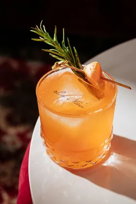 Drink at La Nina, editorial light. Food photography in Dubai by Artur Begel