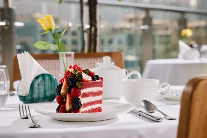 Dish at Novikov, natural light. Food photography in Dubai by Artur Begel