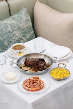 Dish at GAIA, high key light. Food photography in Dubai by Artur Begel
