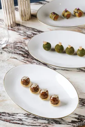 Dish at Isabel, high key light. Food photography in Dubai by Artur Begel