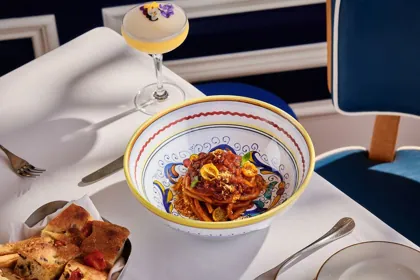 Dish at Scalini, editorial light. Food photography in Dubai by Artur Begel
