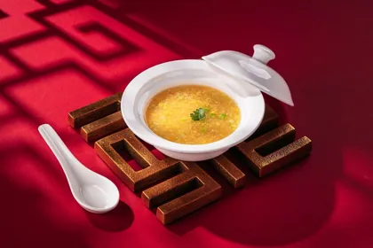 Dish at Moli, hard flash light. Food photography in Dubai by Artur Begel