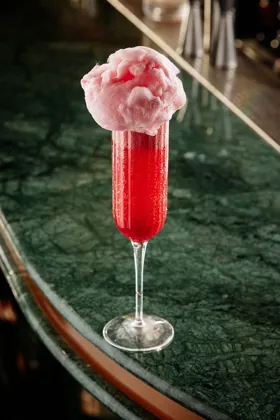 Drink at Signor Sassi, low key light. Food photography in Dubai by Artur Begel