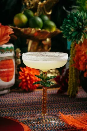 Drink at Sushi Samba, low key light. Food photography in Dubai by Artur Begel