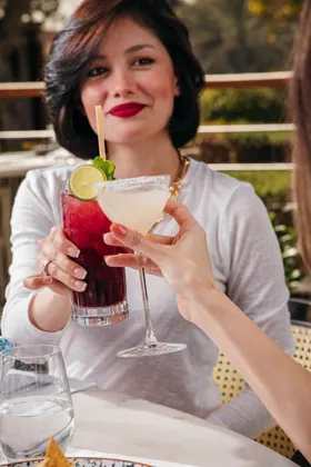 Drink at Isola, editorial light. Food photography in Dubai by Artur Begel