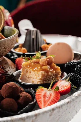 Dish at Shanghai Me, hard flash light. Food photography in Dubai by Artur Begel