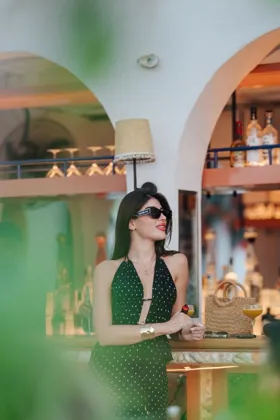 Interior of Sirene by Gaia, editorial light. Food photography in Dubai by Artur Begel