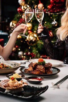 Interior of Shanghai Me, editorial light. Food photography in Dubai by Artur Begel