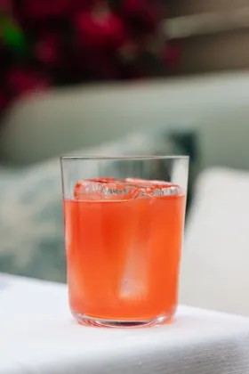 Drink at GAIA, natural light. Food photography in Dubai by Artur Begel