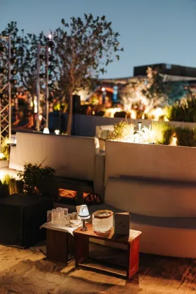 Interior of Sirene by Gaia, editorial light. Food photography in Dubai by Artur Begel