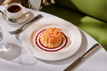 Dish at Novikov, natural light. Food photography in Dubai by Artur Begel