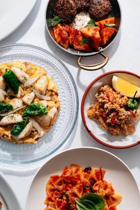 Dish at GAIA, editorial light. Food photography in Dubai by Artur Begel