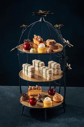 Dish at Ciel Hotel, low key light. Food photography in Dubai by Artur Begel