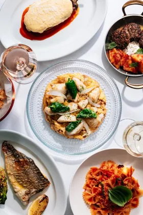 Dish at GAIA, editorial light. Food photography in Dubai by Artur Begel