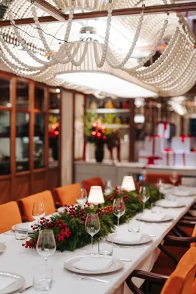 Interior of GAIA, editorial light. Food photography in Dubai by Artur Begel