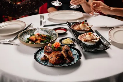 Dish at Shanghai Me, editorial light. Food photography in Dubai by Artur Begel