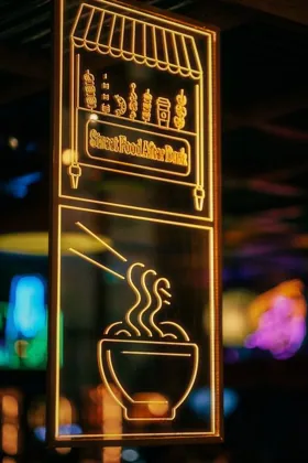 Dish at SipSong, low key light. Food photography in Dubai by Artur Begel