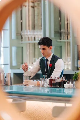 Drink at GAIA, editorial light. Food photography in Dubai by Artur Begel
