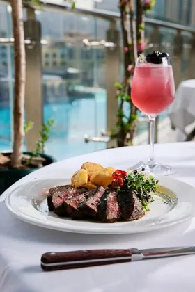 Dish at Novikov, natural light. Food photography in Dubai by Artur Begel