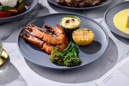 Dish at Conrad Riyadh, editorial light. Food photography in Dubai by Artur Begel