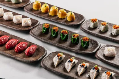 Dish at Shanghai Me, editorial light. Food photography in Dubai by Artur Begel