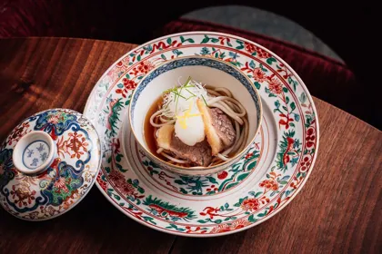 Dish at Kigo, editorial light. Food photography in Dubai by Artur Begel