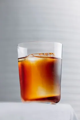 Drink at GAIA, high key light. Food photography in Dubai by Artur Begel