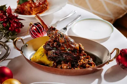 Dish at Signor Sassi, hard flash light. Food photography in Dubai by Artur Begel
