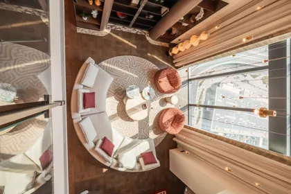 Interior of Finasi projects, natural light. Food photography in Dubai by Artur Begel