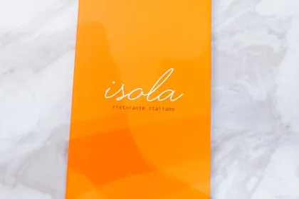 Interior of Isola, high key light. Food photography in Dubai by Artur Begel