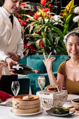 Interior of Shanghai Me, editorial light. Food photography in Dubai by Artur Begel