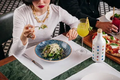 Dish at Isola, editorial light. Food photography in Dubai by Artur Begel