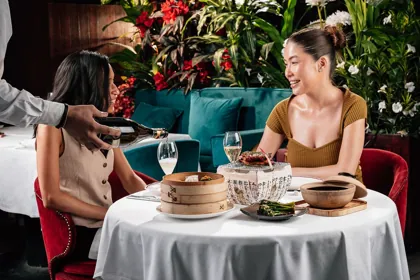 Interior of Shanghai Me, editorial light. Food photography in Dubai by Artur Begel